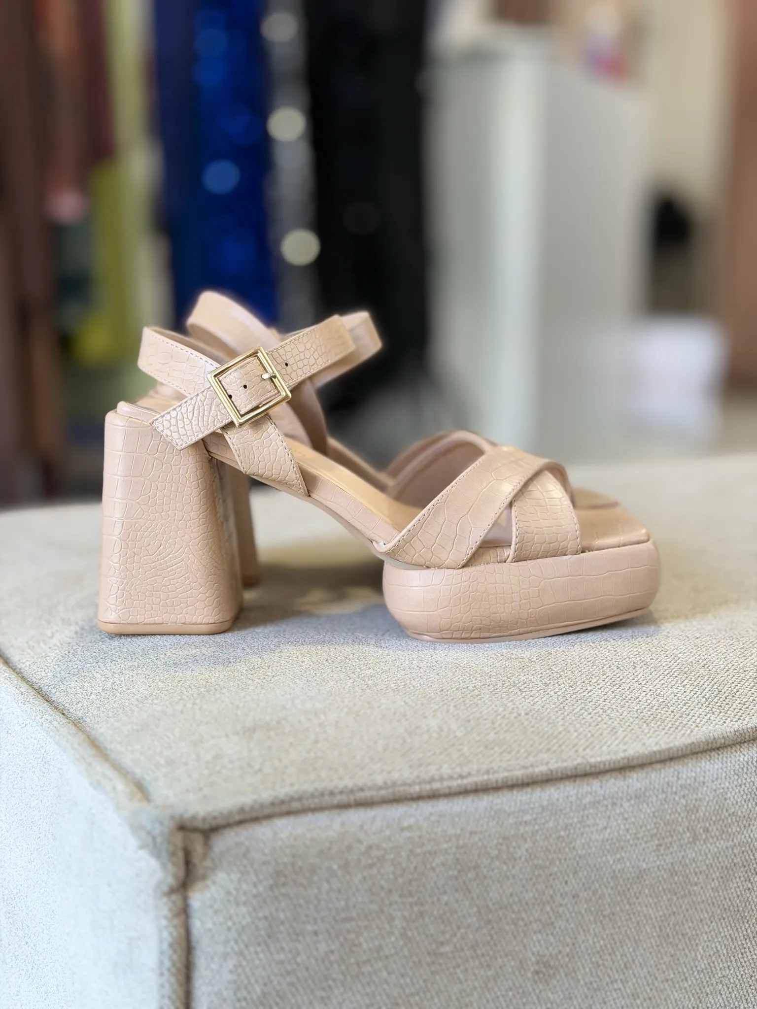 Sandalia Nude 