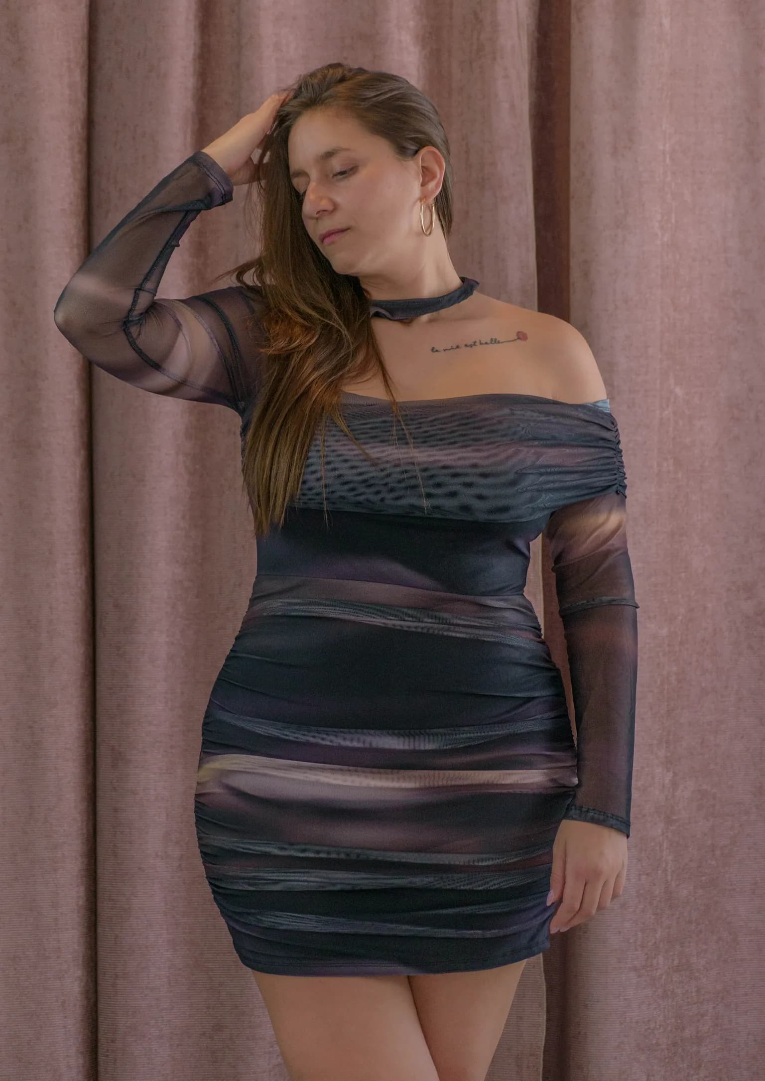 Vestido Degrade, Corto - Imagen 1